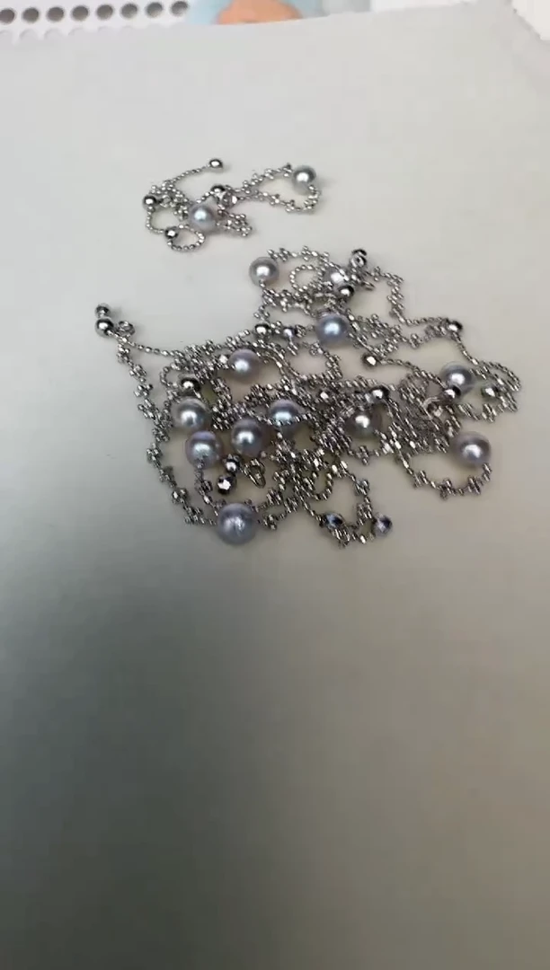 海水珍珠银S925镶嵌戒指发其一