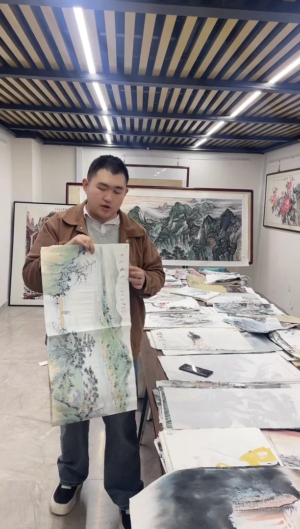 国画融易专属链接-庆忠条幅