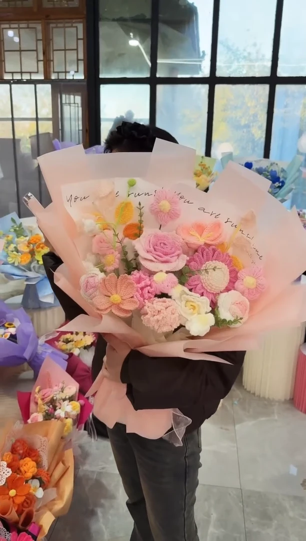 非遗手工定制花束，孤品清仓！