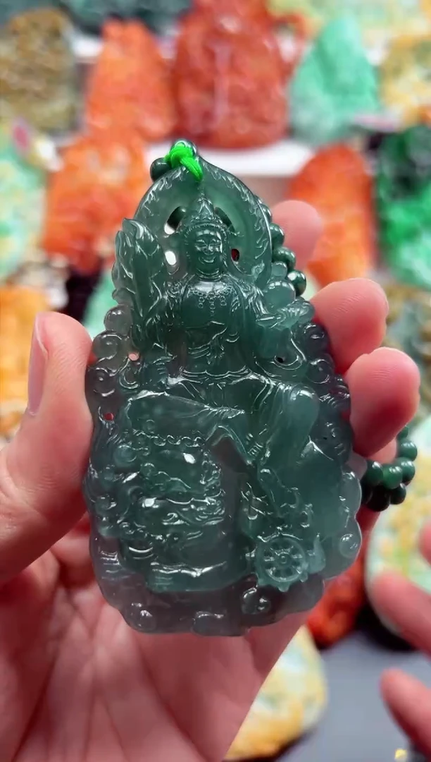 吊坠(不含链)未镶嵌翡翠天然翡翠