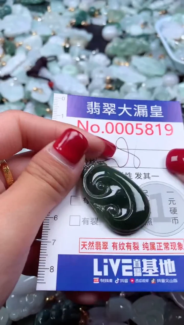 颈饰未镶嵌翡翠5819