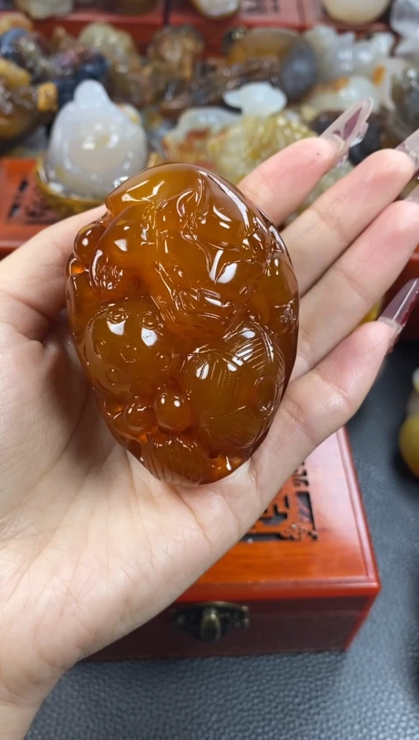 【闪购商品】玛瑙/玉髓手把未镶嵌11