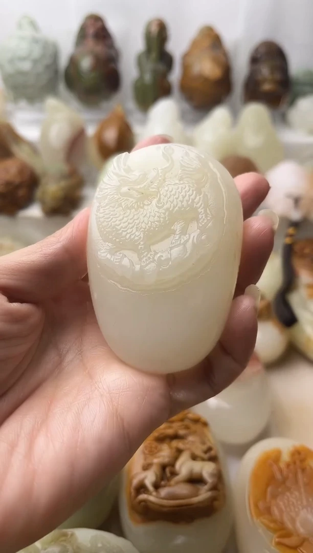 石材方解石棉纹正常不退换麒麟