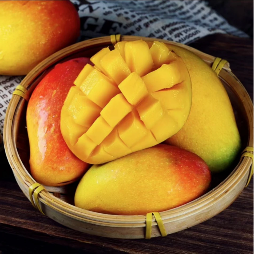 【枫香悠果】广西贵妃芒果5/8斤装 口感香甜多汁