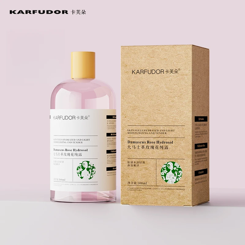 KARFUDOR/卡芙朵【大马士革玫瑰花纯露】玫瑰补水500ml紧致原液护肤