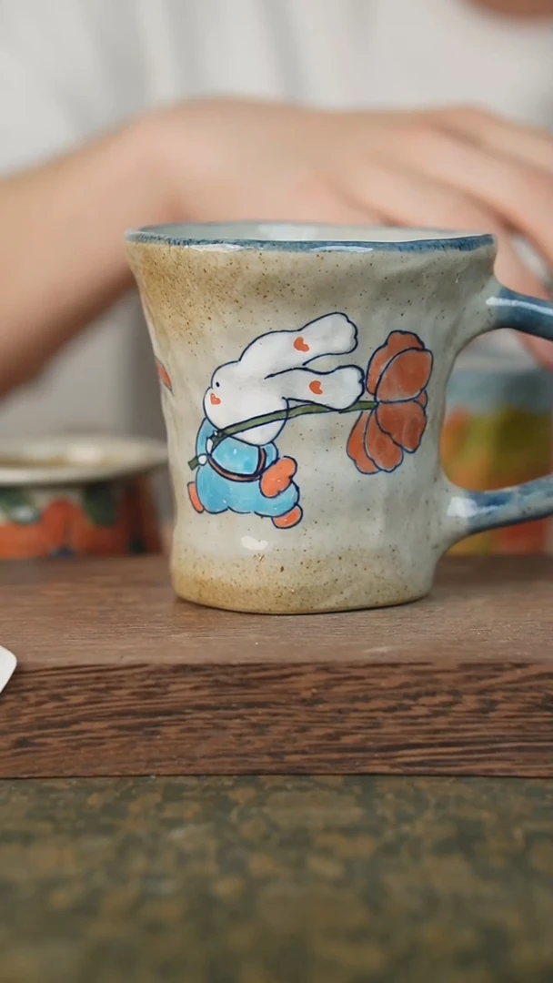 摆件泥垚手作 景德镇手工手绘器物