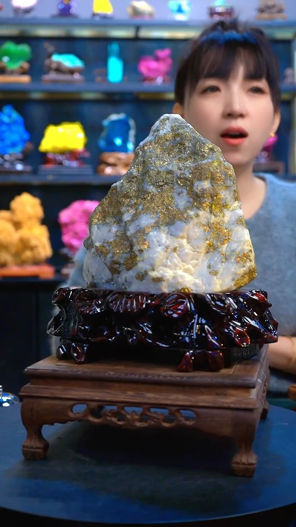 石材精品矿石晶体摆件