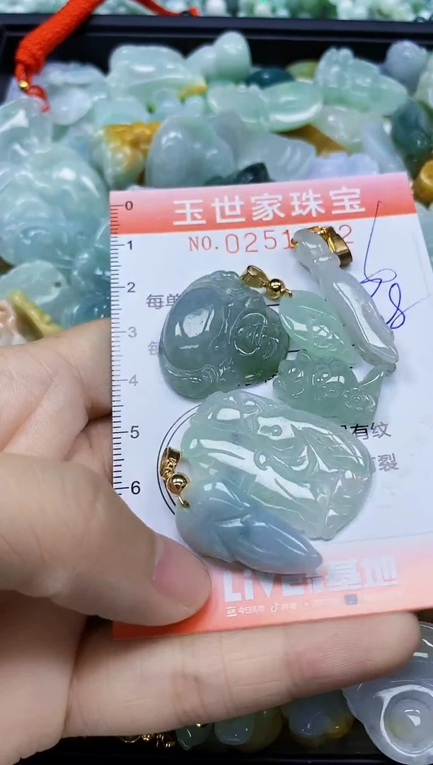 翡翠未镶嵌颈饰闪购0251072