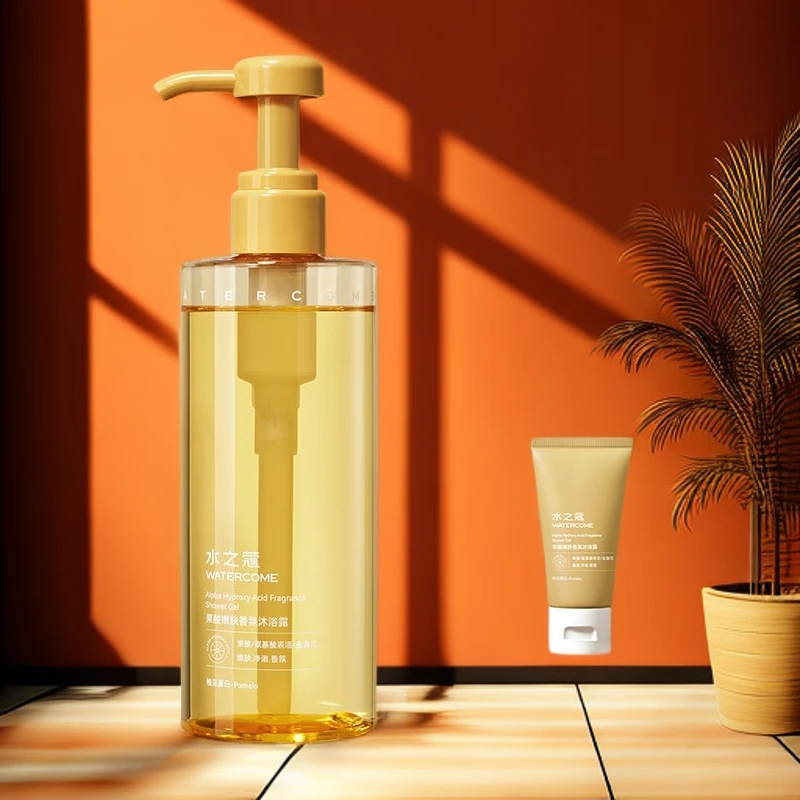 水之蔻果酸沐浴露芳香洗发水精油香氛男女洗澡保湿沐浴乳套装祛痘