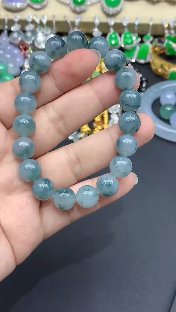 未镶嵌手链翡翠33-春日珠宝