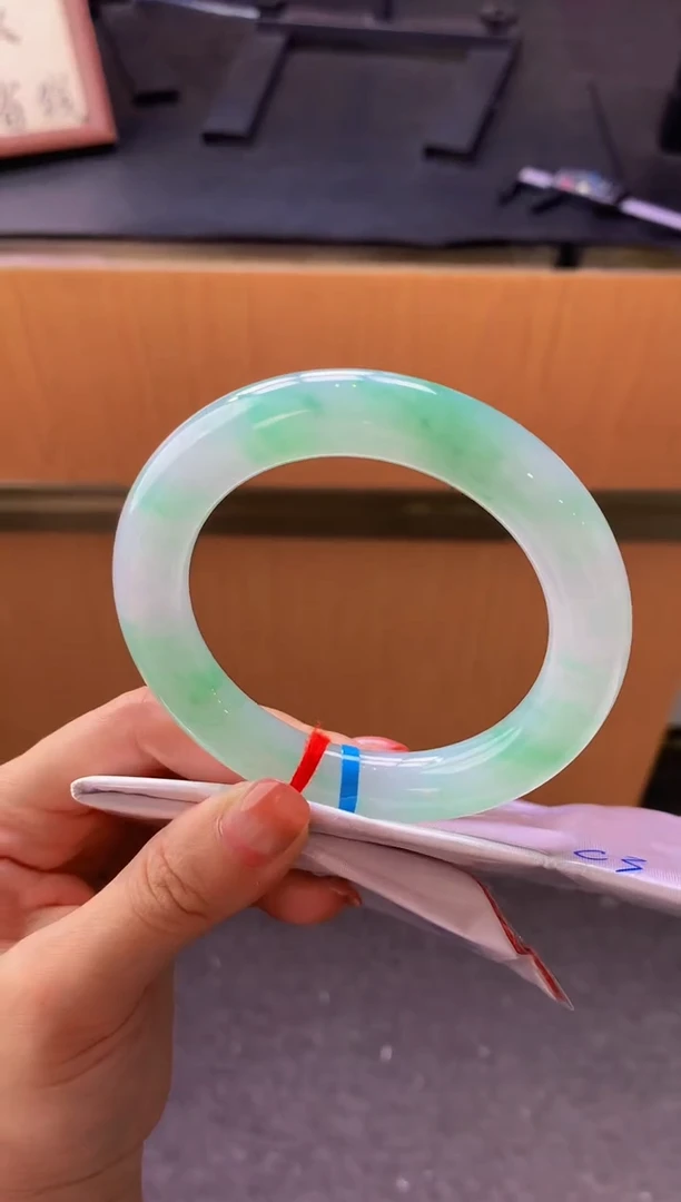 未镶嵌手镯翡翠-C3 圈口57.7 全款15万 定金2万