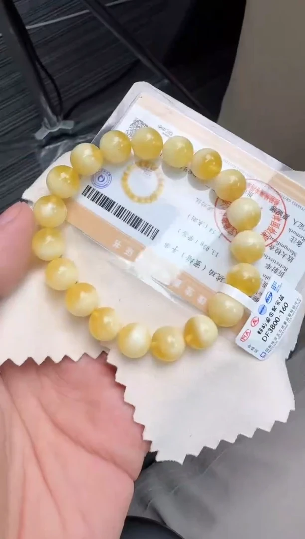 未镶嵌琥珀手串蜜蜡手串