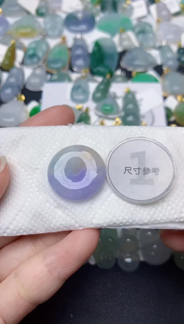 颈饰未镶嵌翡翠天然缅甸A货翡翠