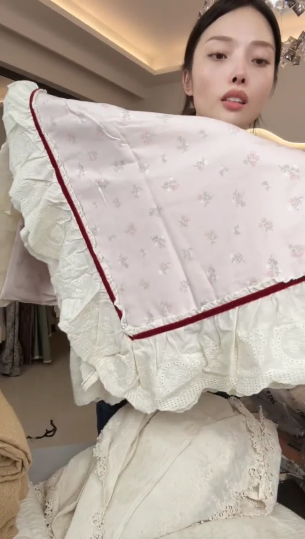 棉麻枕套 被套 158  直播间展示款905