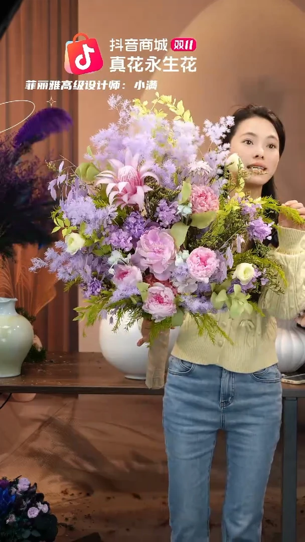 有机玻璃图片款式：   单花束