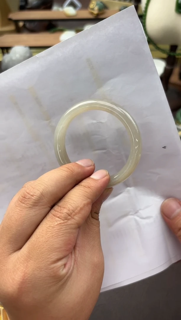 和田玉手镯未镶嵌A-78-52