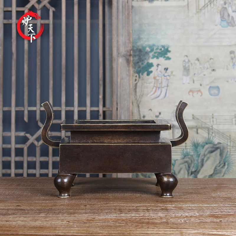 炉天下【p朝冠耳方炉】香熏炉93