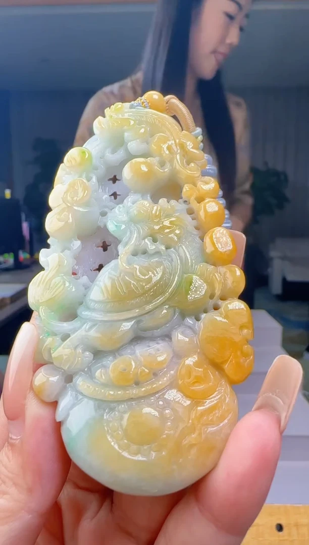 吊坠(不含链)未镶嵌翡翠YL@@960Q3J21475