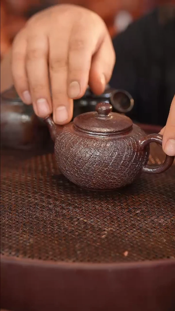 茶壶紫砂原矿手工制作