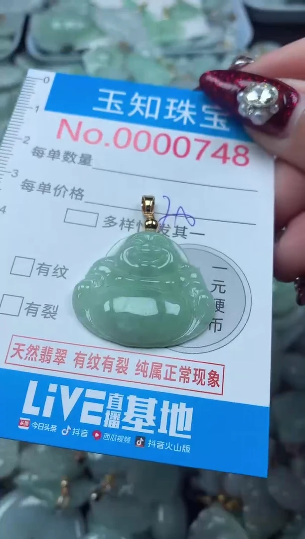 颈饰未镶嵌翡翠748