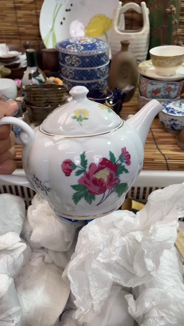 红茶壶欧瓷后手壶