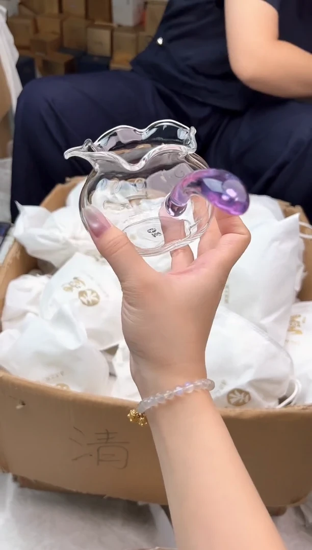 禾墨清妍浅紫色侧把