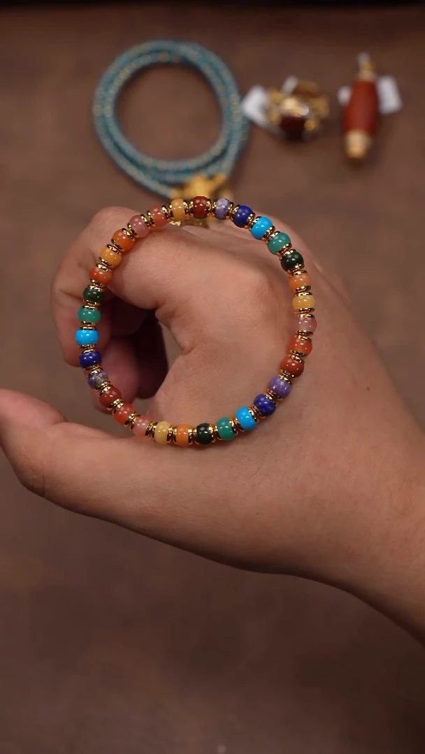 未镶嵌手串南红玛瑙多宝手串