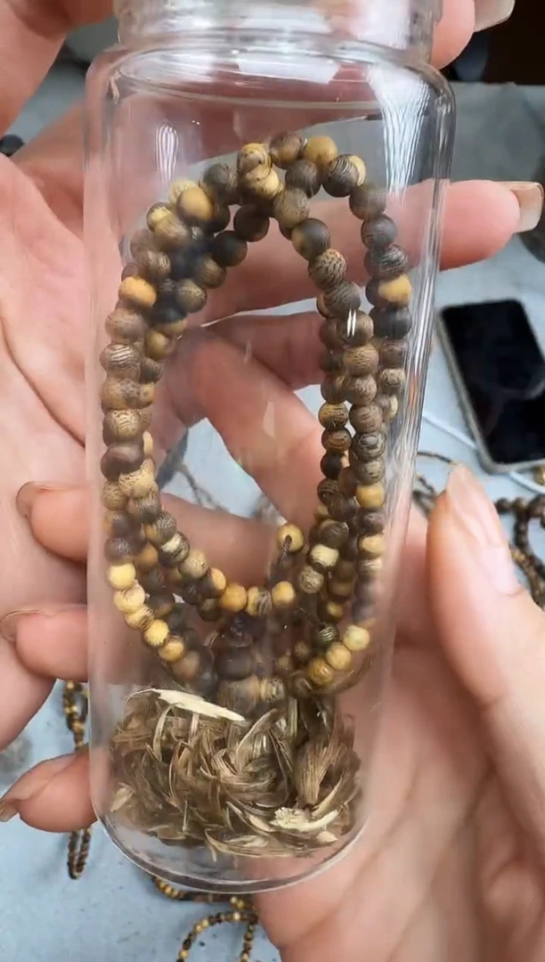 沉香沉香碎屑04虎斑棋圆多静静沉香甄选多样性发一