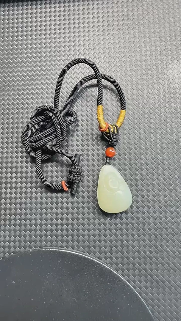 和田玉未镶嵌吊坠(不含链)310佛公