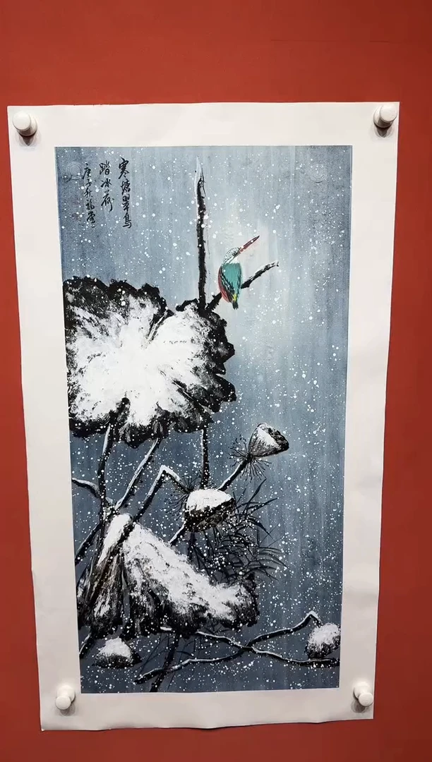 国画国画湖社画会/谢福堂-11-15-88