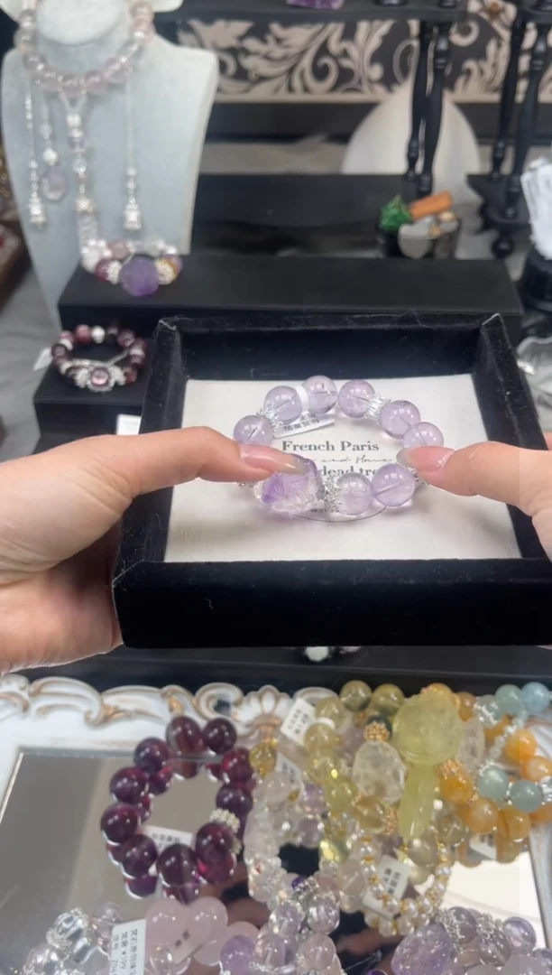 【闪购商品】水晶手链未镶嵌天然水晶 多样性发货