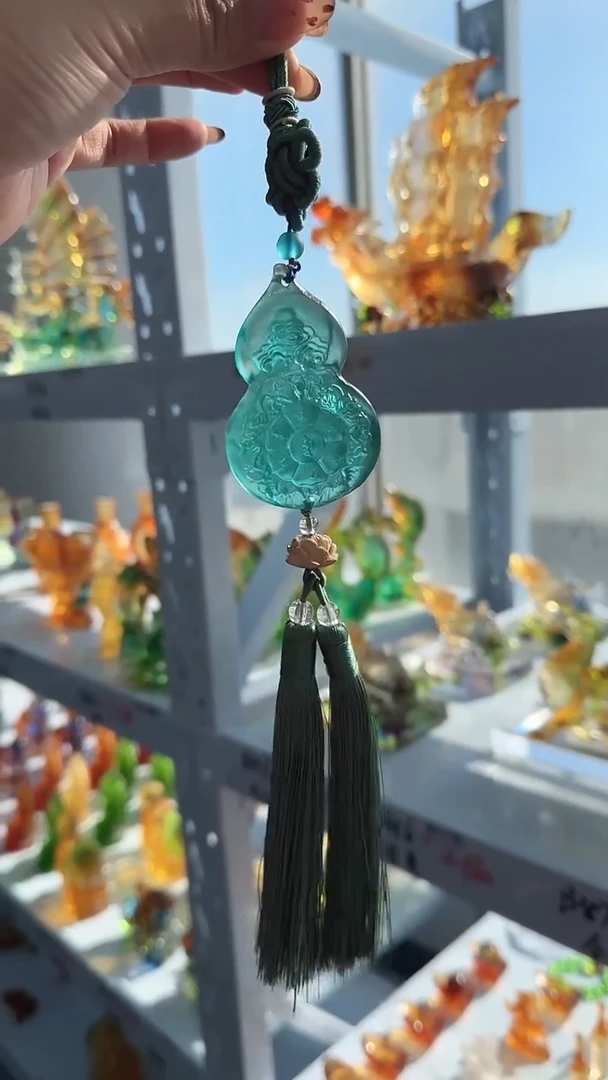 手工艺品琉璃如来