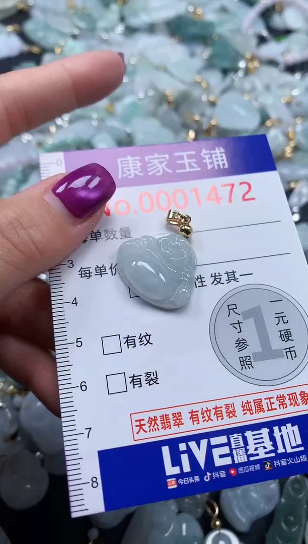 颈饰未镶嵌翡翠1472