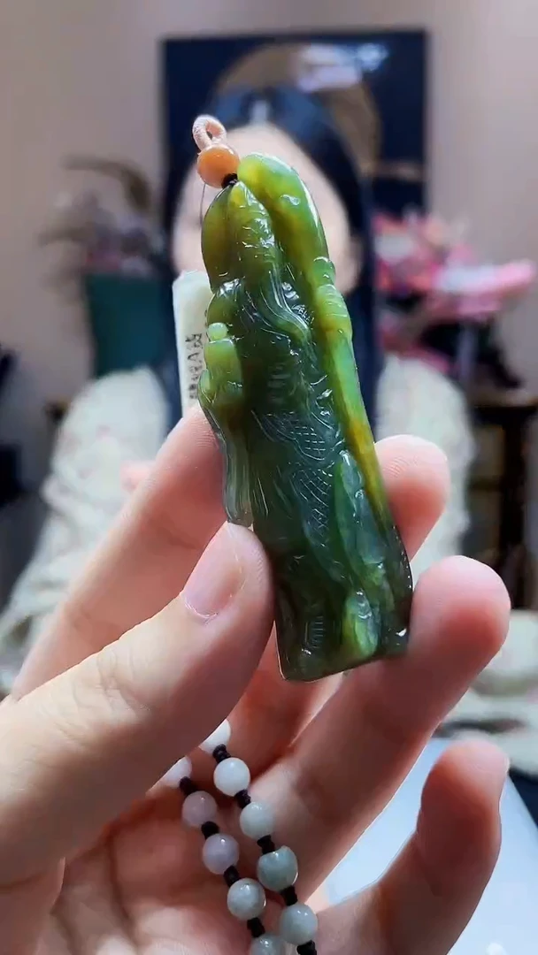 未镶嵌定制翡翠吊坠37
