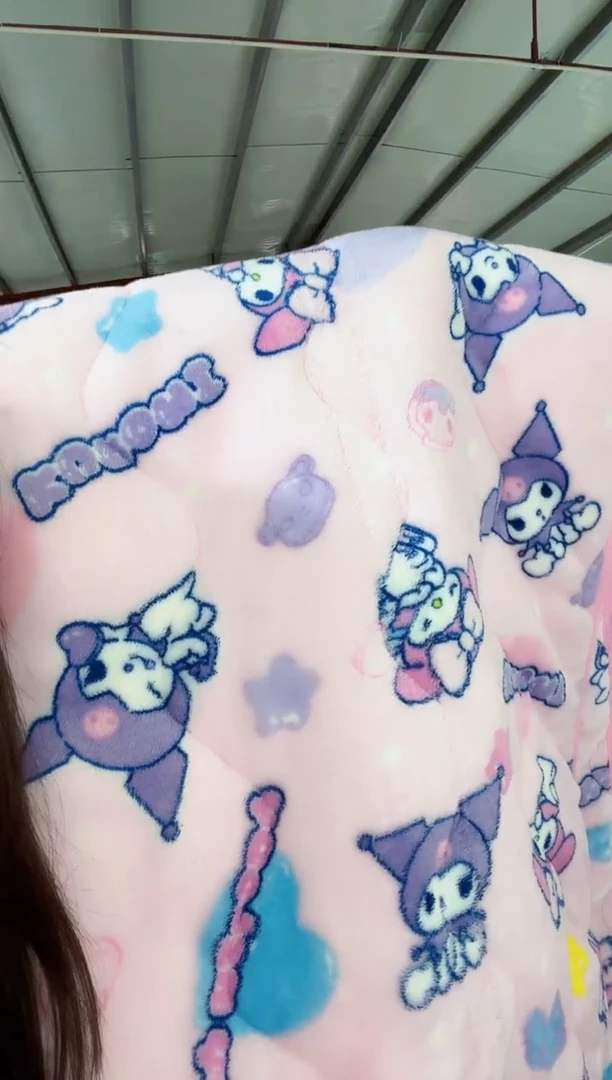 200*200库洛米   美乐蒂绒垫子