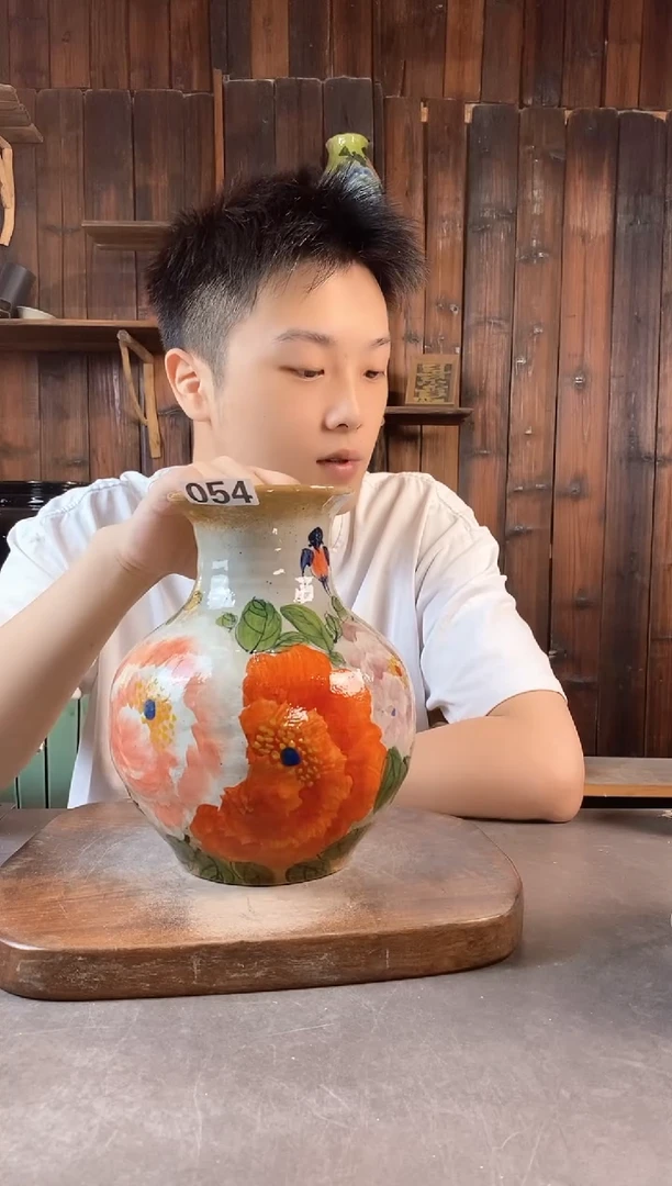 碗054，手工手作。超值陶瓷