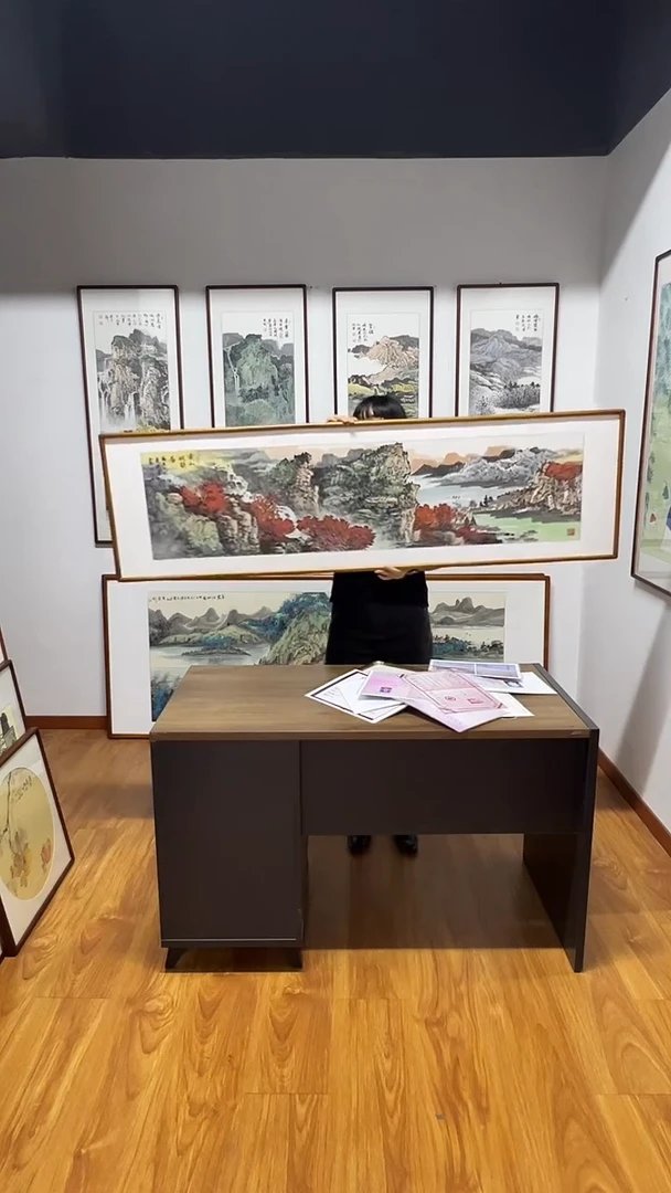 国画张现军 160*45 鸿运当头