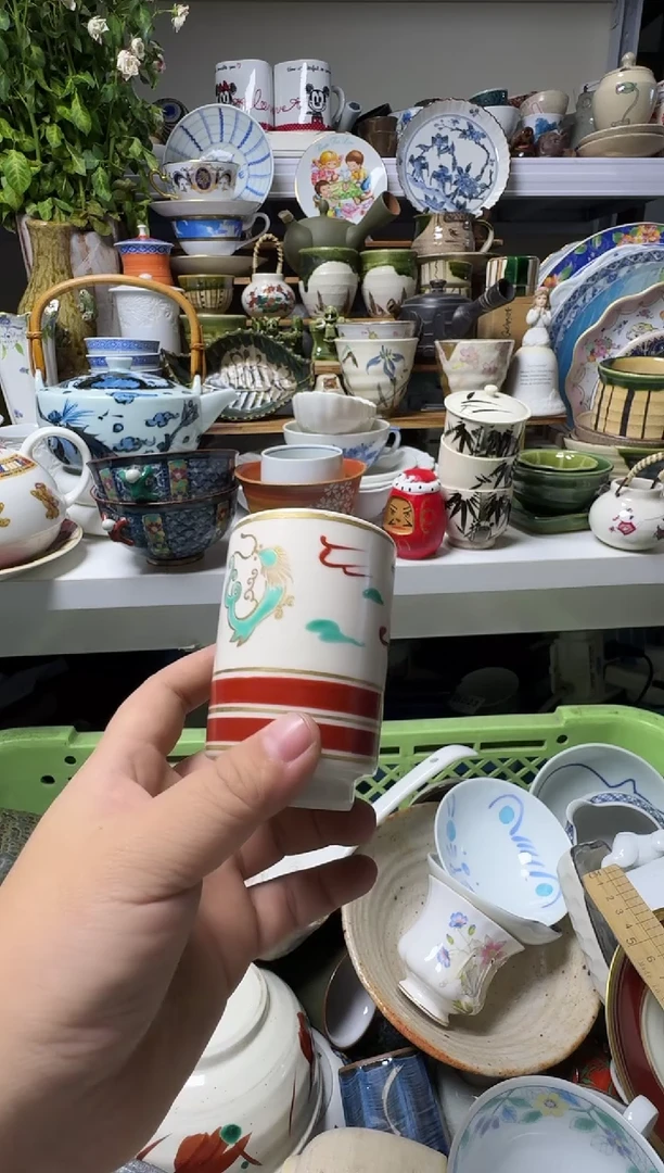 中古瓷器，默认微瑕啟*-啟德