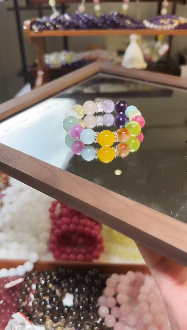 未镶嵌手链水晶小多宝2号手链