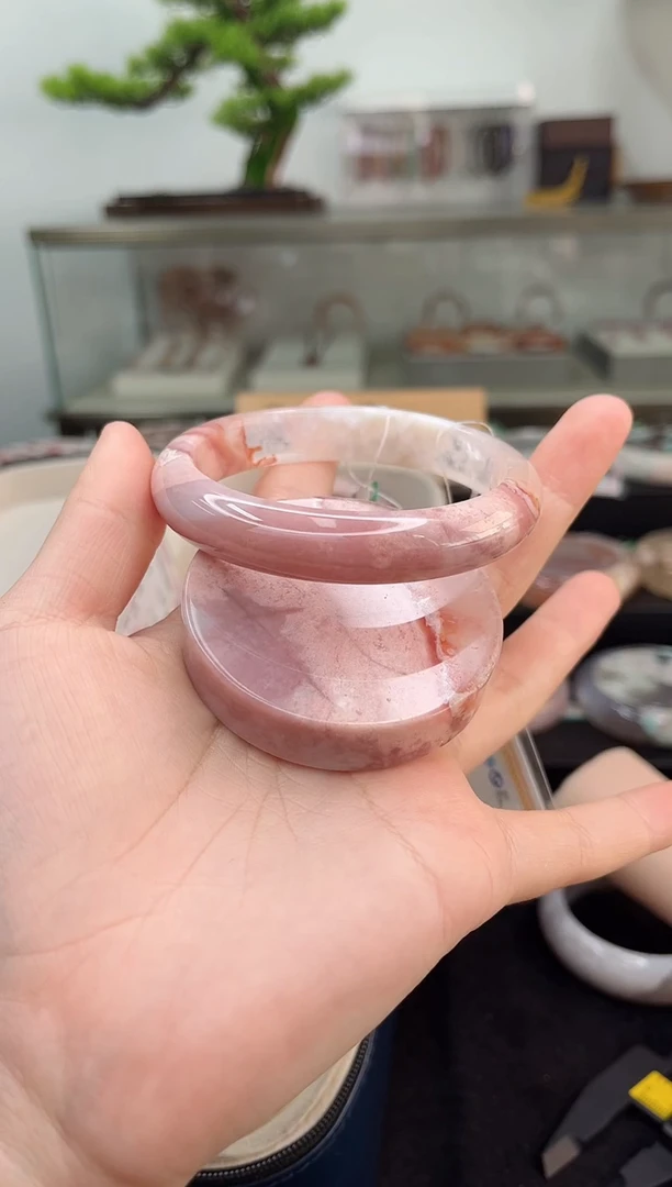 未镶嵌手镯石英质玉61圈口（赠品镯心）3645291