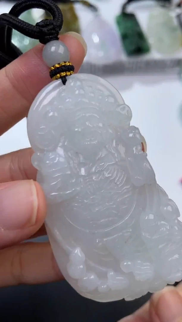 未镶嵌挂件翡翠374936  多人