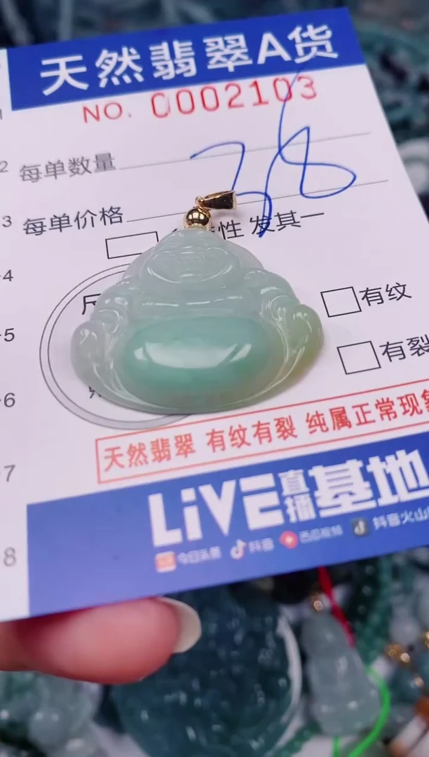 颈饰未镶嵌翡翠00002103