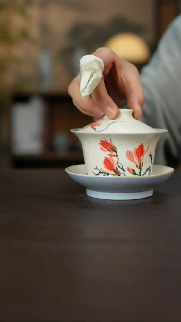 杯景德镇陶瓷柴烧手作瑕疵