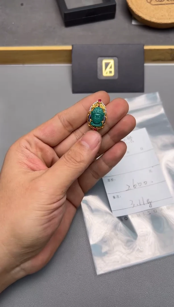 【闪购商品】绿松石珠宝奇石未镶嵌968896889688