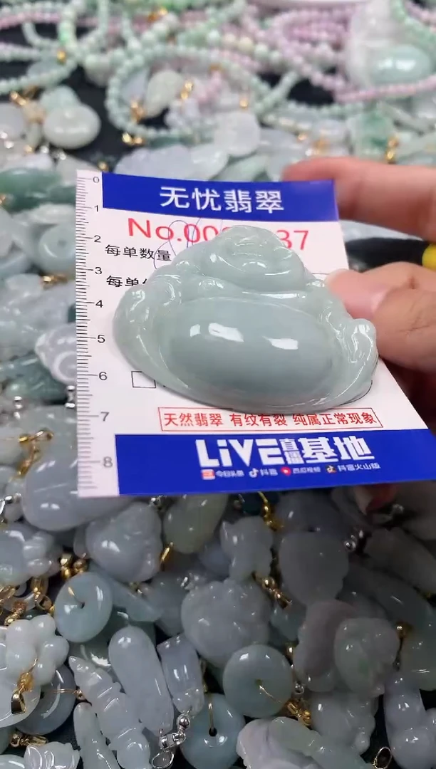 吊坠(不含链)未镶嵌翡翠2137