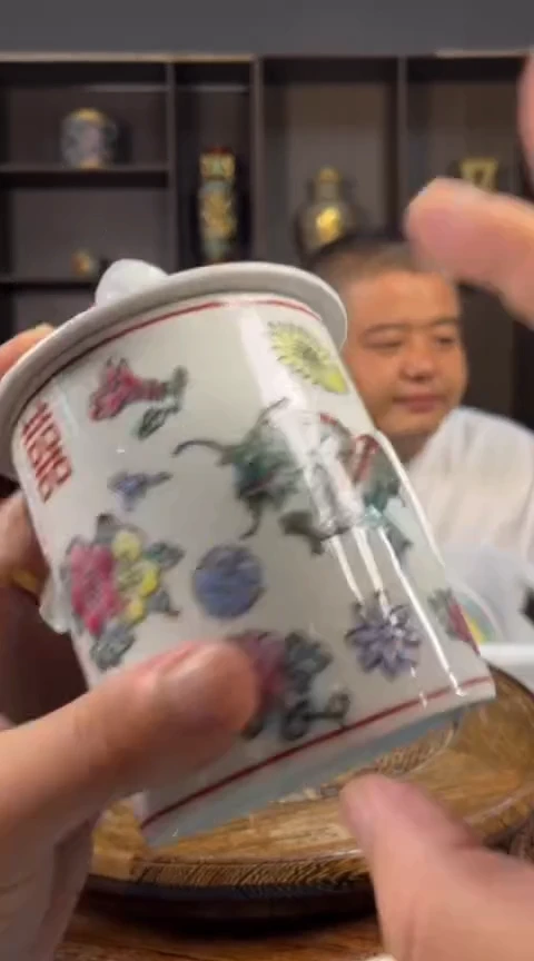 摆件景德镇陶瓷青花摆件15