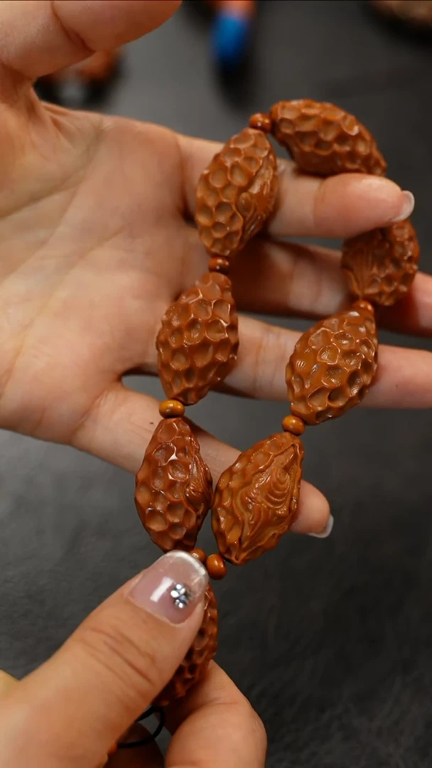 橄榄核手串/手链九林精品核雕