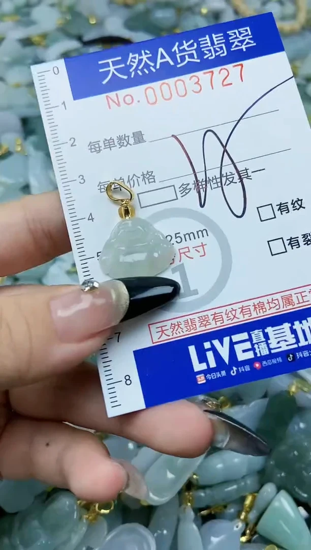 【闪购商品】翡翠颈饰未镶嵌天然A货翡翠