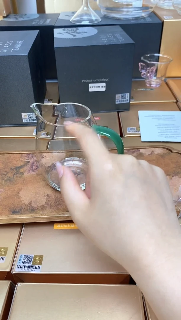 琉璃手工艺品器禾堂澄然翡翠玉