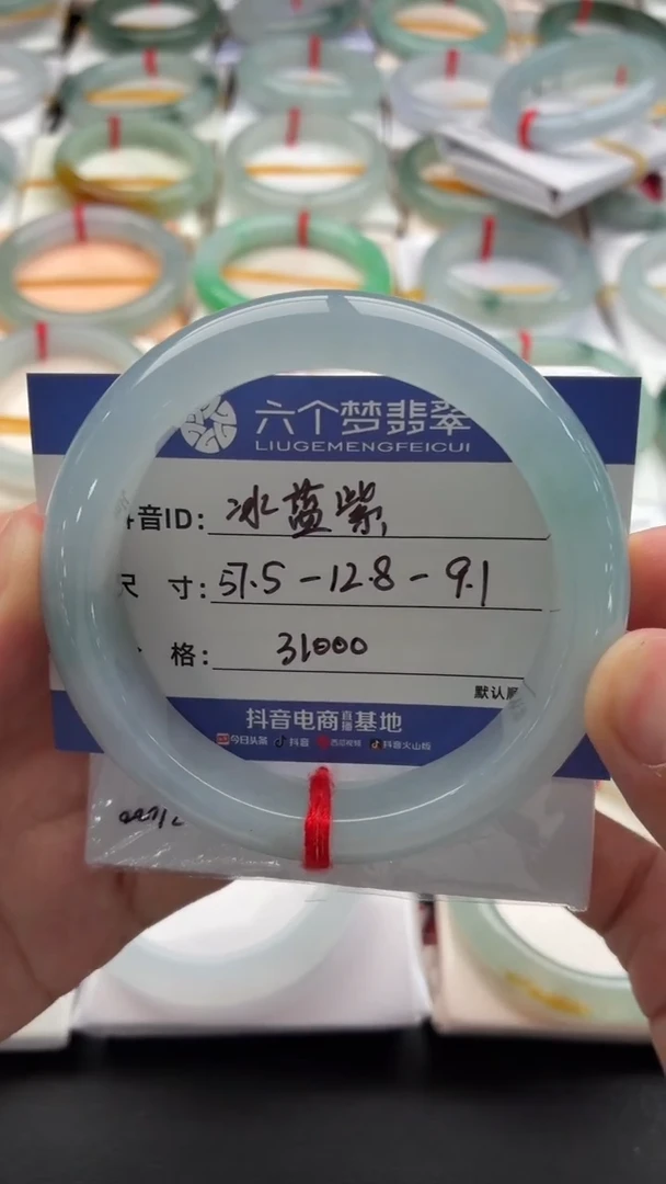 未镶嵌手镯翡翠@*儿冰蓝紫 48小时鉴赏期